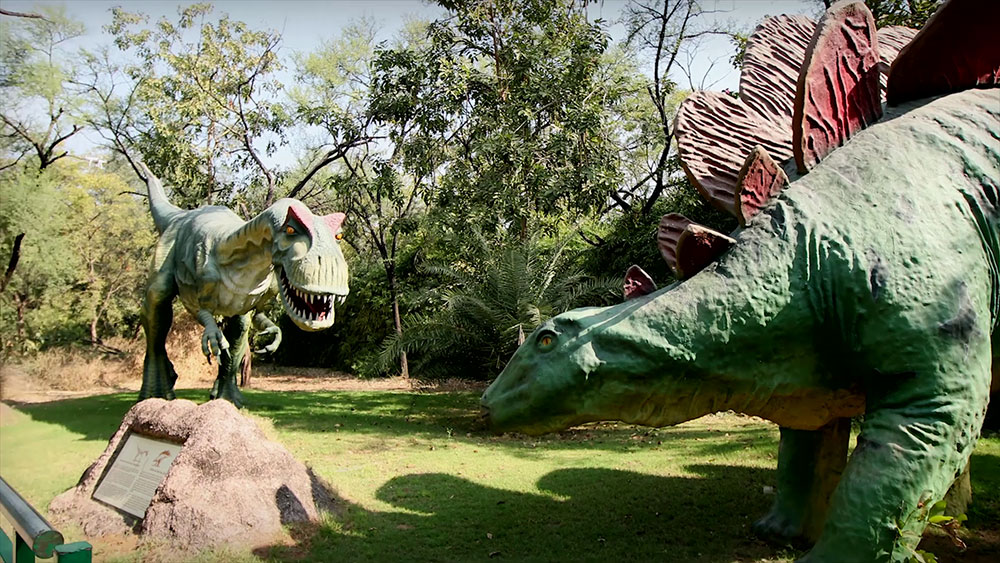 dinosaur and fossil park